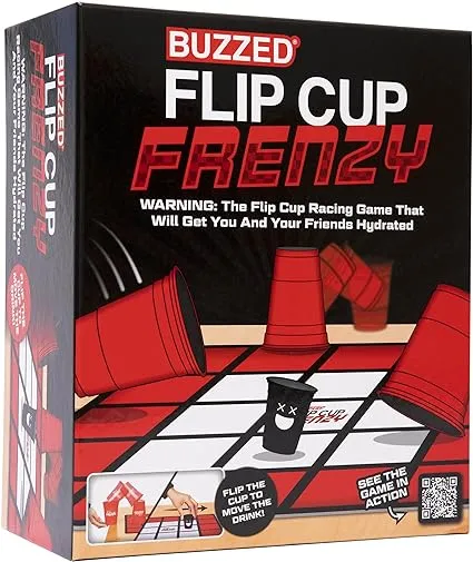 What Do You Meme? Buzzed Flip Cup Frenzy Drinking Board Game Ages 21+ NEW