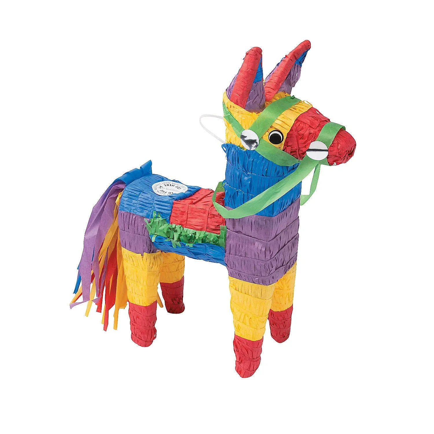 Colorful Donkey Pinata for Cinco de Mayo - Fiesta Party Decor