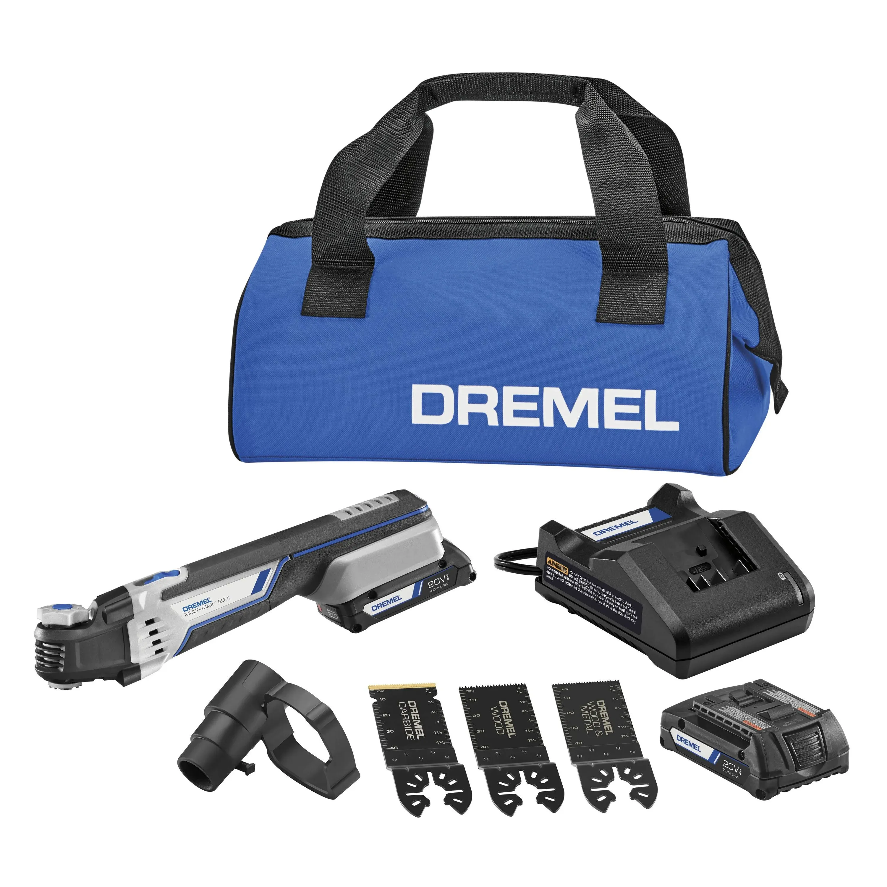 Dremel MM20V-02 Multi-Max MM20V Cordless Oscillating Tool 2.0Ah Kit