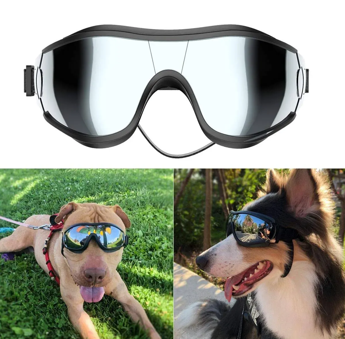 NVTED Dog Sunglasses Dog Goggles UV Protection Wind Protection Dust Protection ...