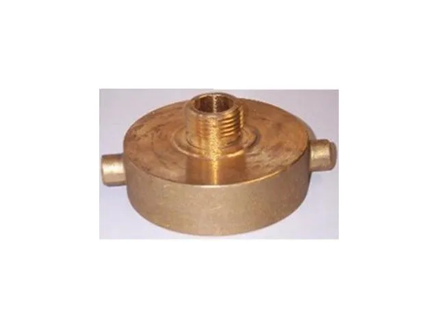 2-1/2' Female x 3/4' Male Solid Brass Fire Hydrant Adapter for Garden Hose Connection