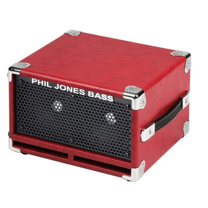 Phil Jones Bass Compact 2 200W 2x5" Bass Amp Speaker Cabinet 8O, Black