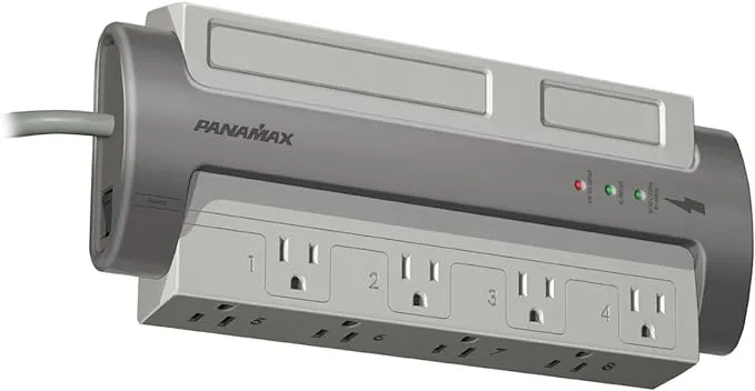 PANAMAX M8-EX 8 Feet 8 Outlets AC Conditioned Surge Suppressor