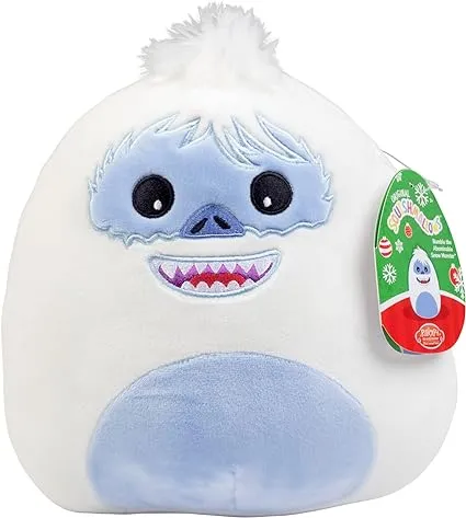 Squishmallows 8" Abominable Snowman - Officially Licensed Kellytoy Christmas Plush - Collectible Soft & Squishy Stuffed Animal Toy - Rudolph The Red Nosed Reindeer - Gift for Kids, Girls & Boys 