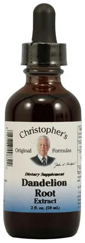 Christopher's
           Original Formulas Dandelion Root Extract -- 2 fl oz
        
        
        
        
        
          
          SKU #: 084783498322
          
            Shipping Weight:
              0.31 lb
            
          
          
            Servings:
              60