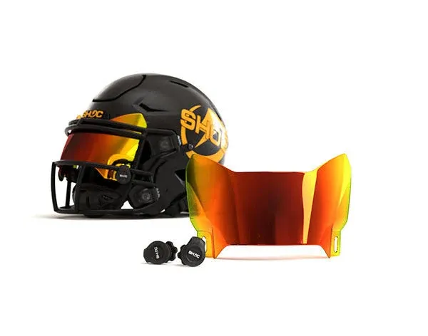 Shoc Zero-G Plus Football Visor for Ridddell Speedflex and Schutt F7