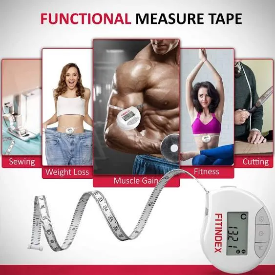 Smart Body Tape Measure,  Bluetooth Digital Measuring Tape for Body, Soft Sewing