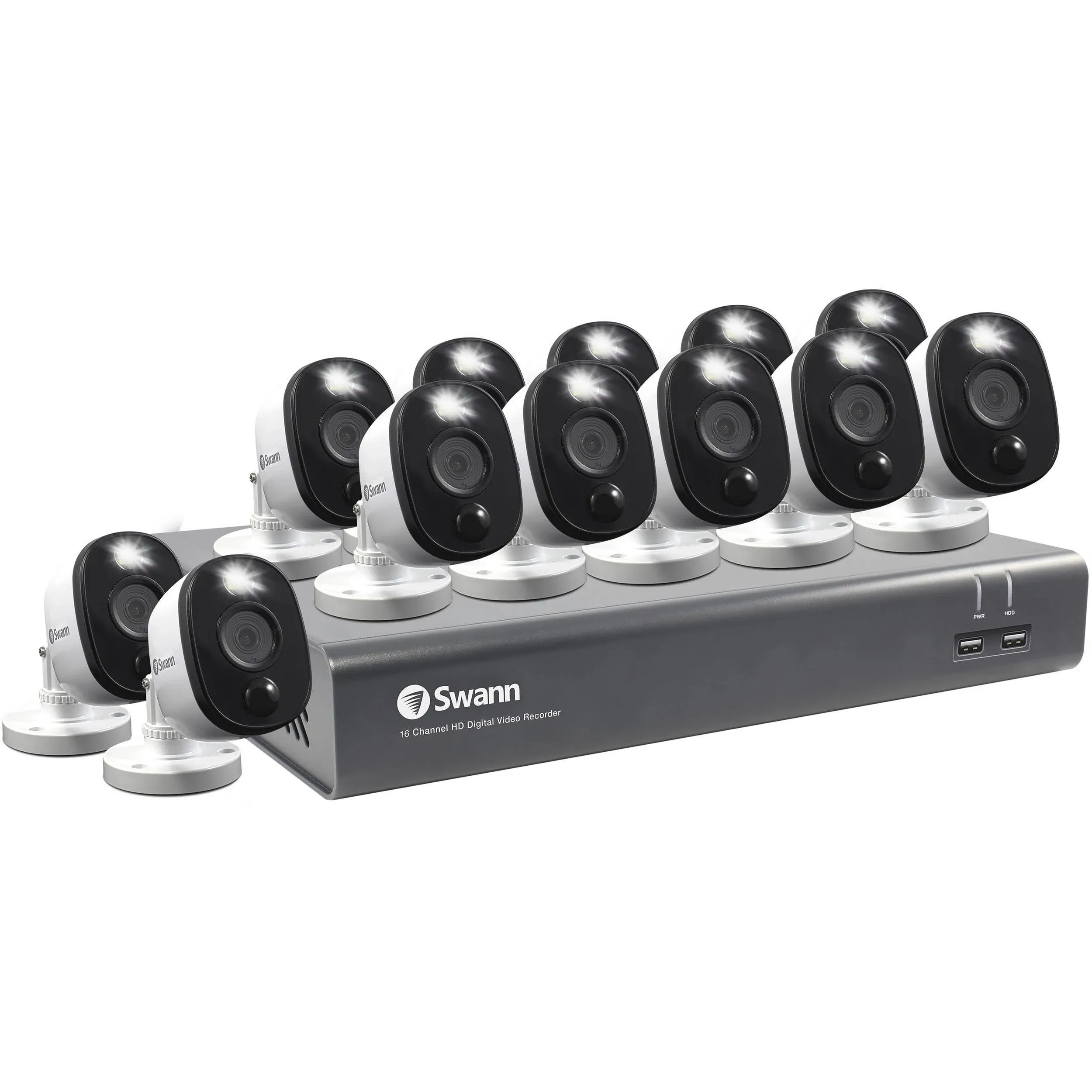 Swann 12 Camera 16 Channel 1080p Full HD DVR Security System