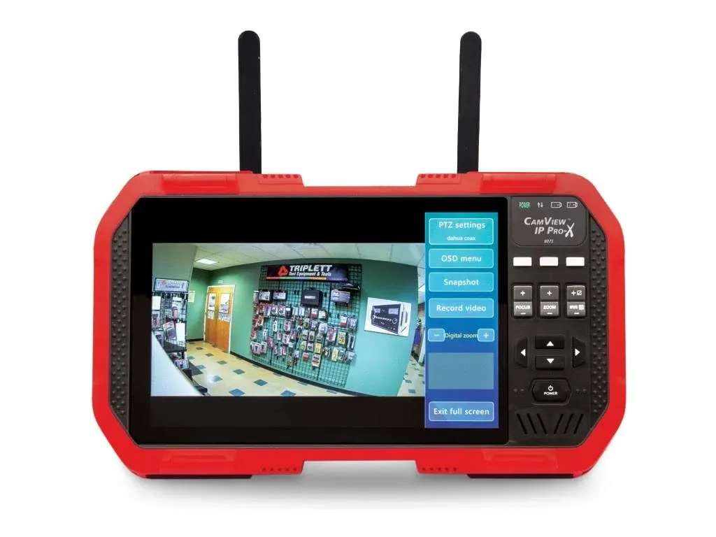 Triplett 8075 - CamView IP Pro-X Camera Tester