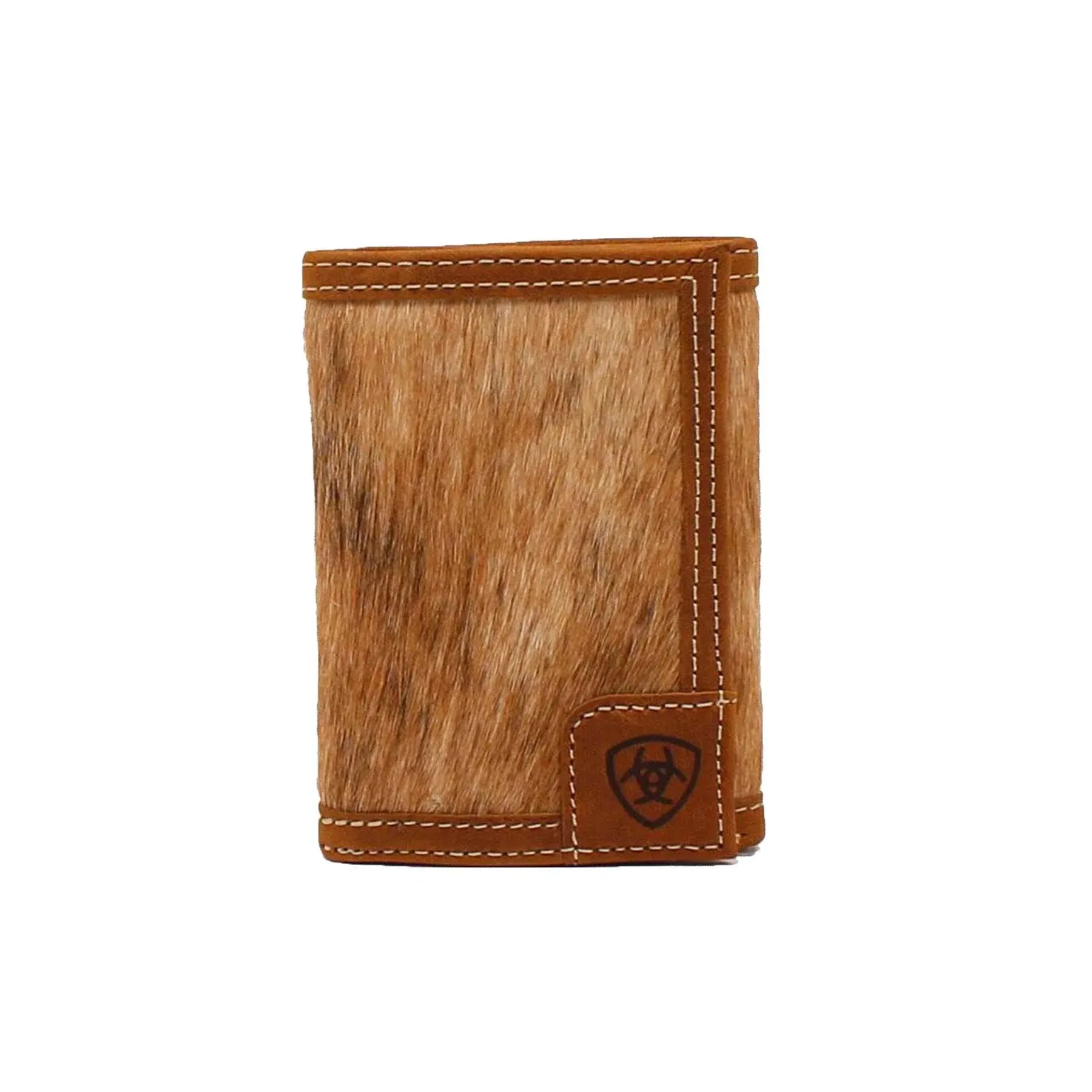 M&F Western Products Trifold Calf Hair Wallet Brown N/A