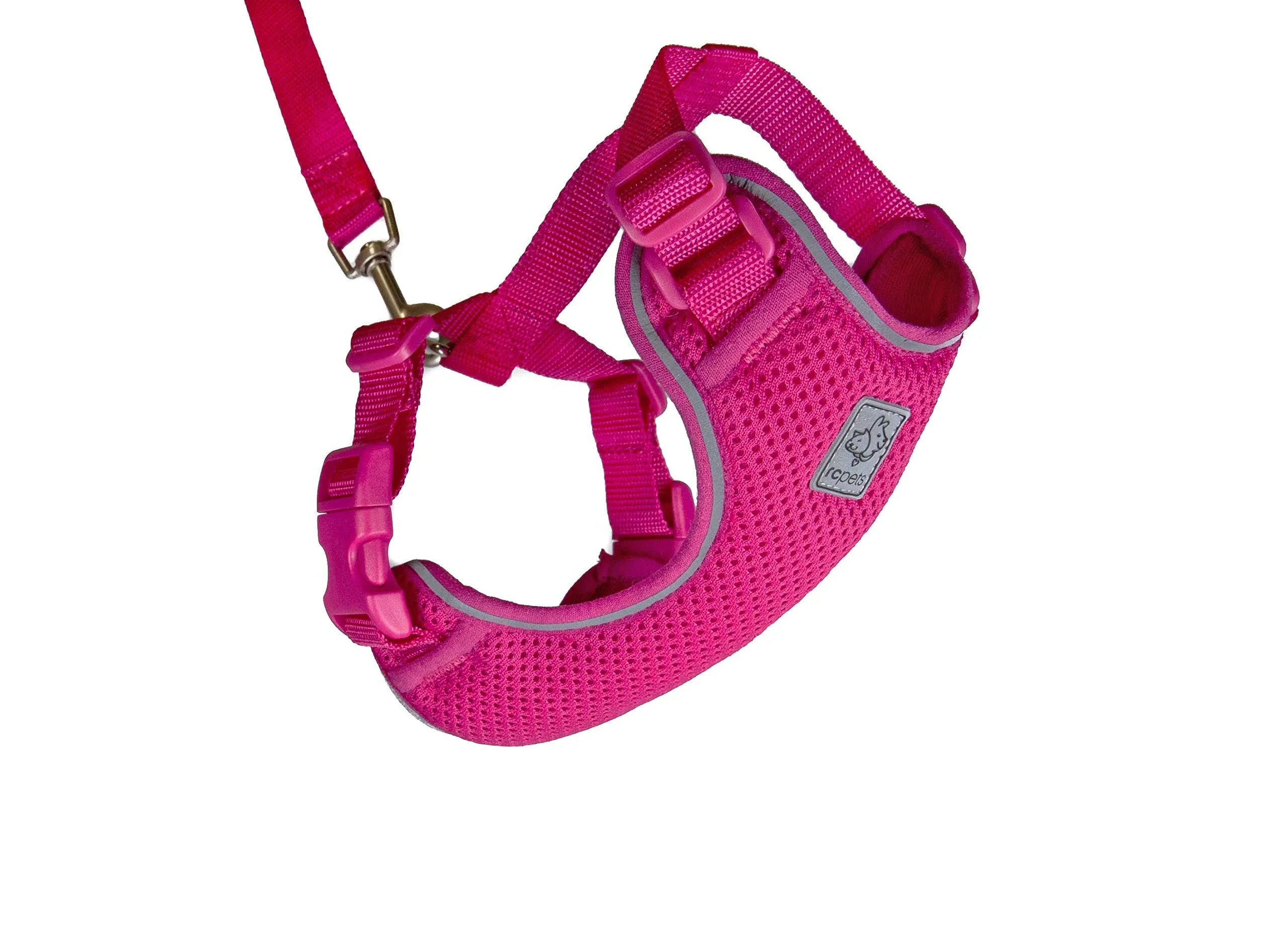 RC Pets Adventure Kitty Cat Harness, Raspberry, Small