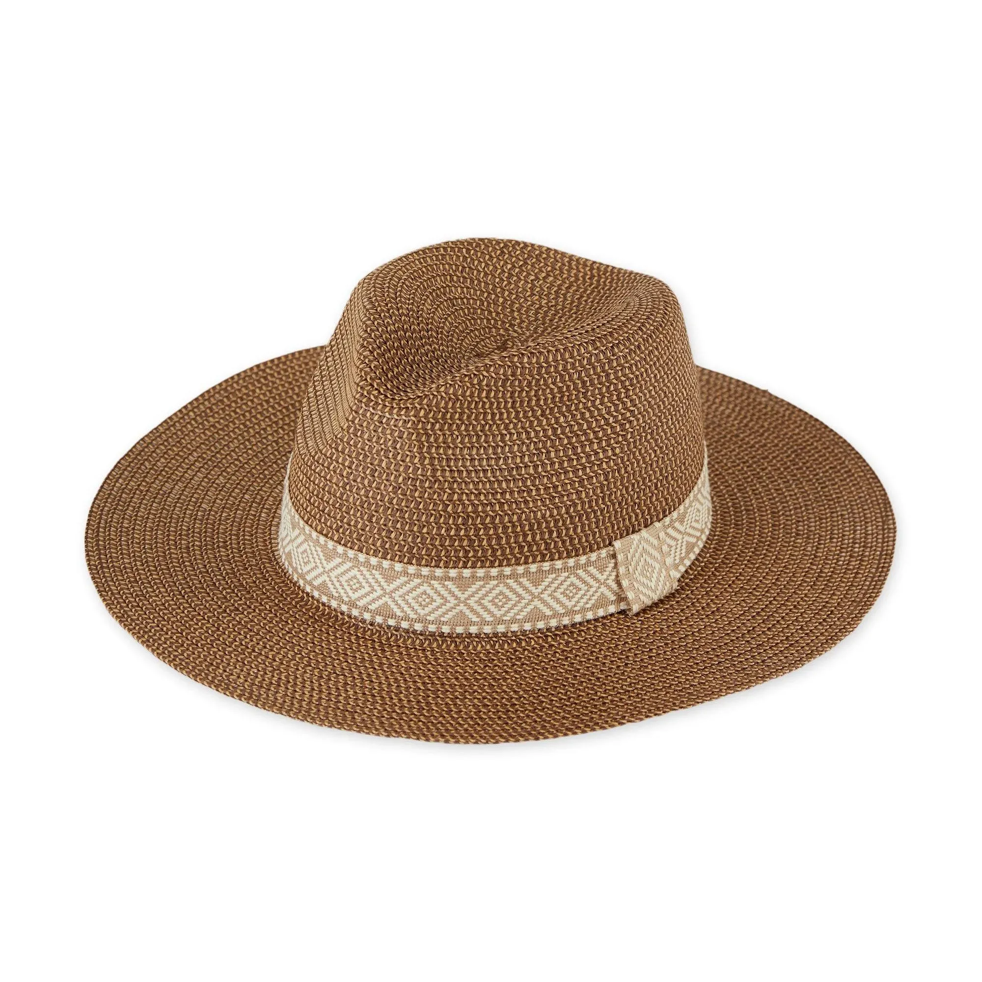 Mesa Panama Hat - Toffee/Cream