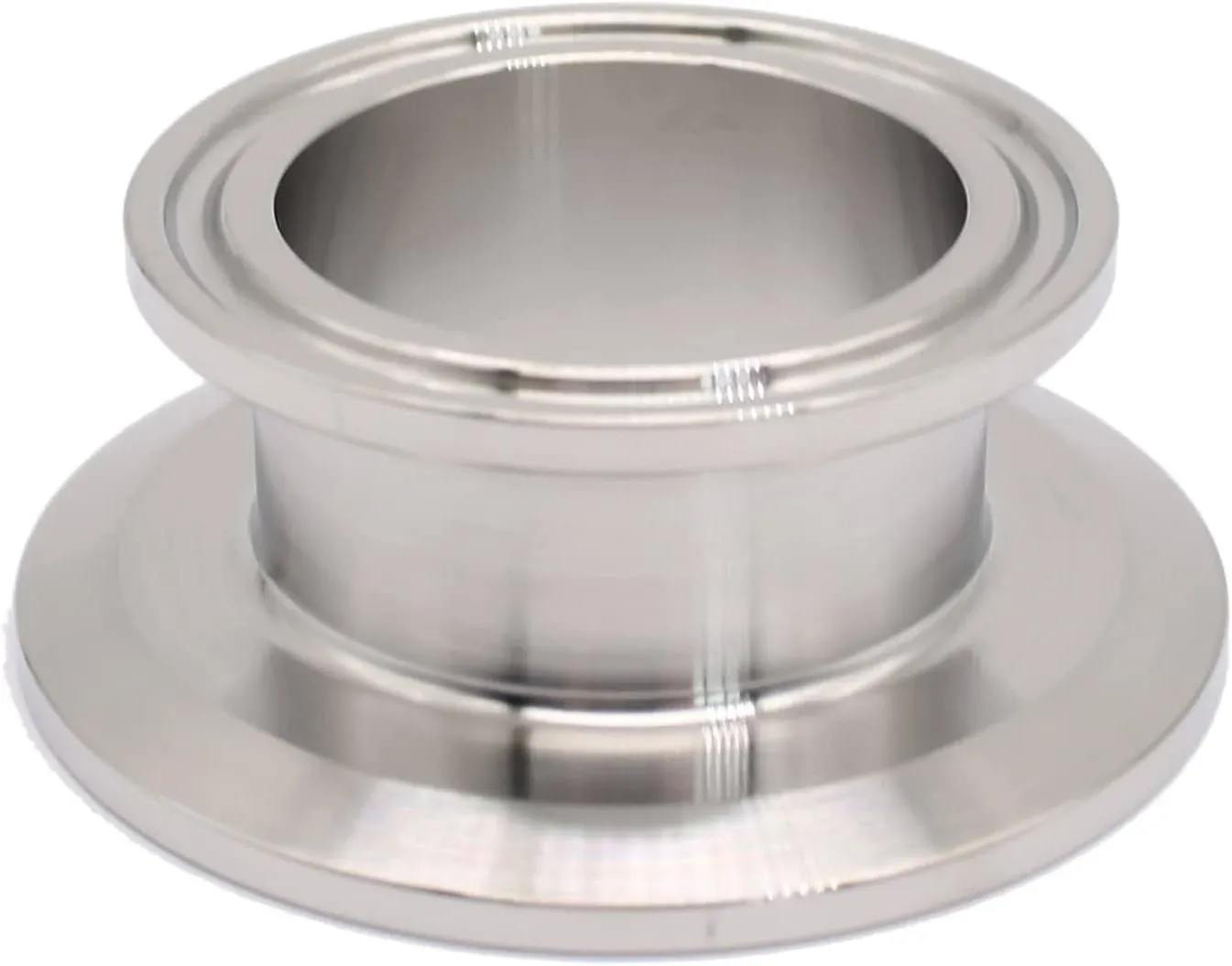 QMINOX × 2 Inch Sanitary Fitting End Cap Reducer Stainless Steel 304 Sanitary Concentric Reducer Tri Clamp Clover