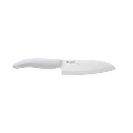 Kyocera Revolution Series Ceramic Santoku, Chef Knife for Your Cooking Needs, 5.5”, Red