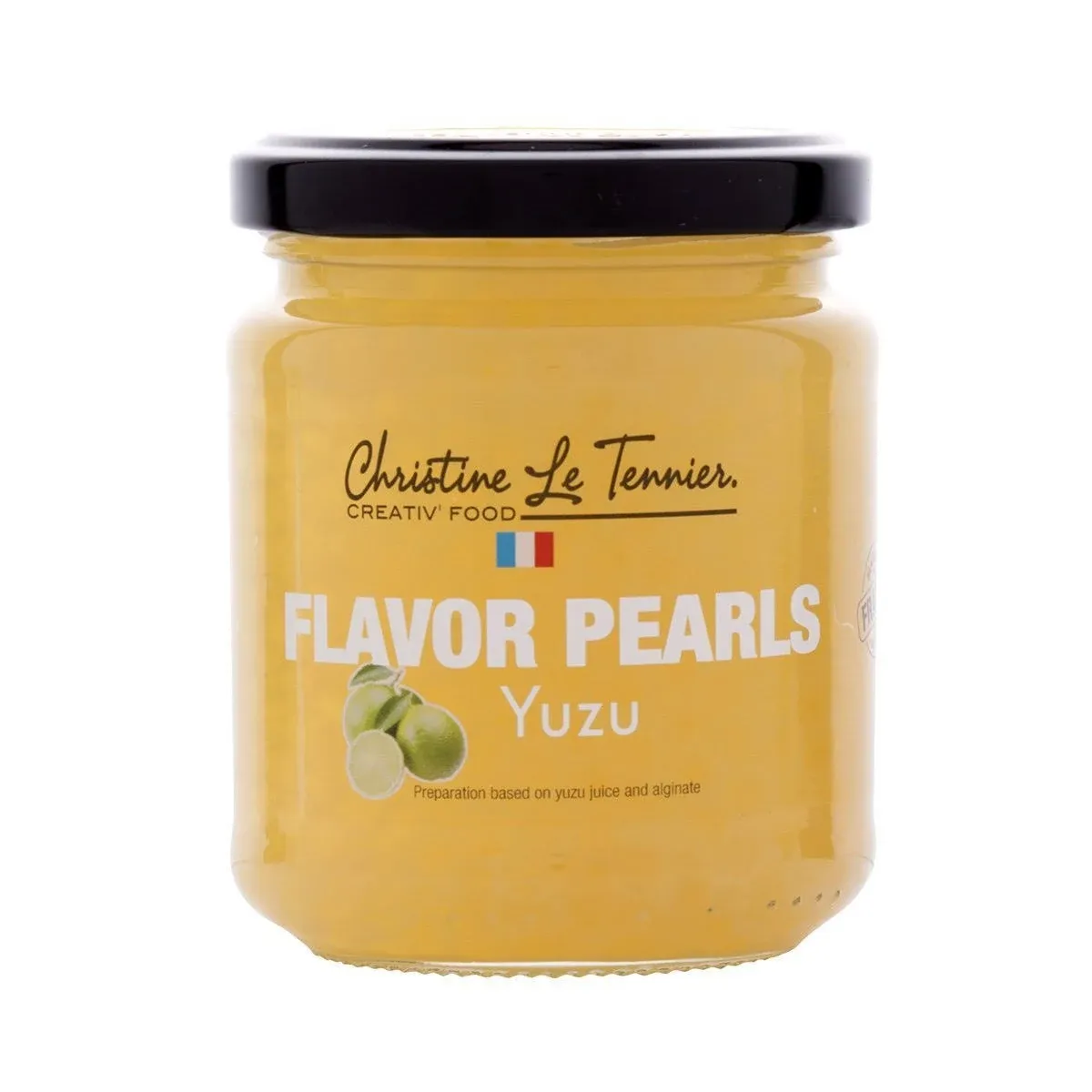 Christine Le Tennier Yuzu Flavor Pearls 7oz Jar