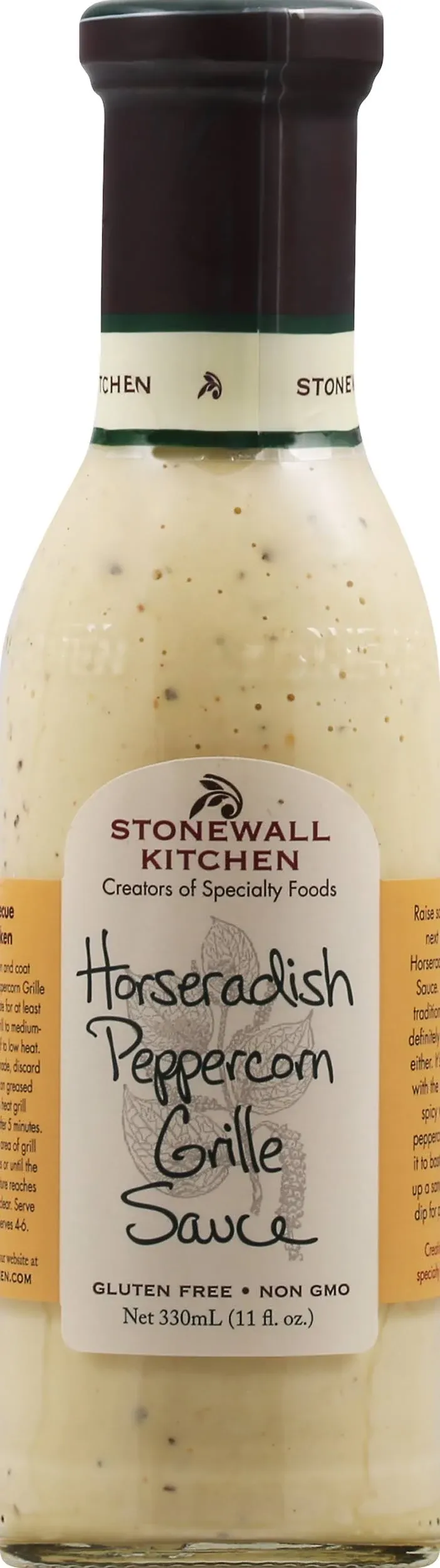 Stonewall Kitchen Grille Sauce, Horseradish Peppercorn - 330 ml