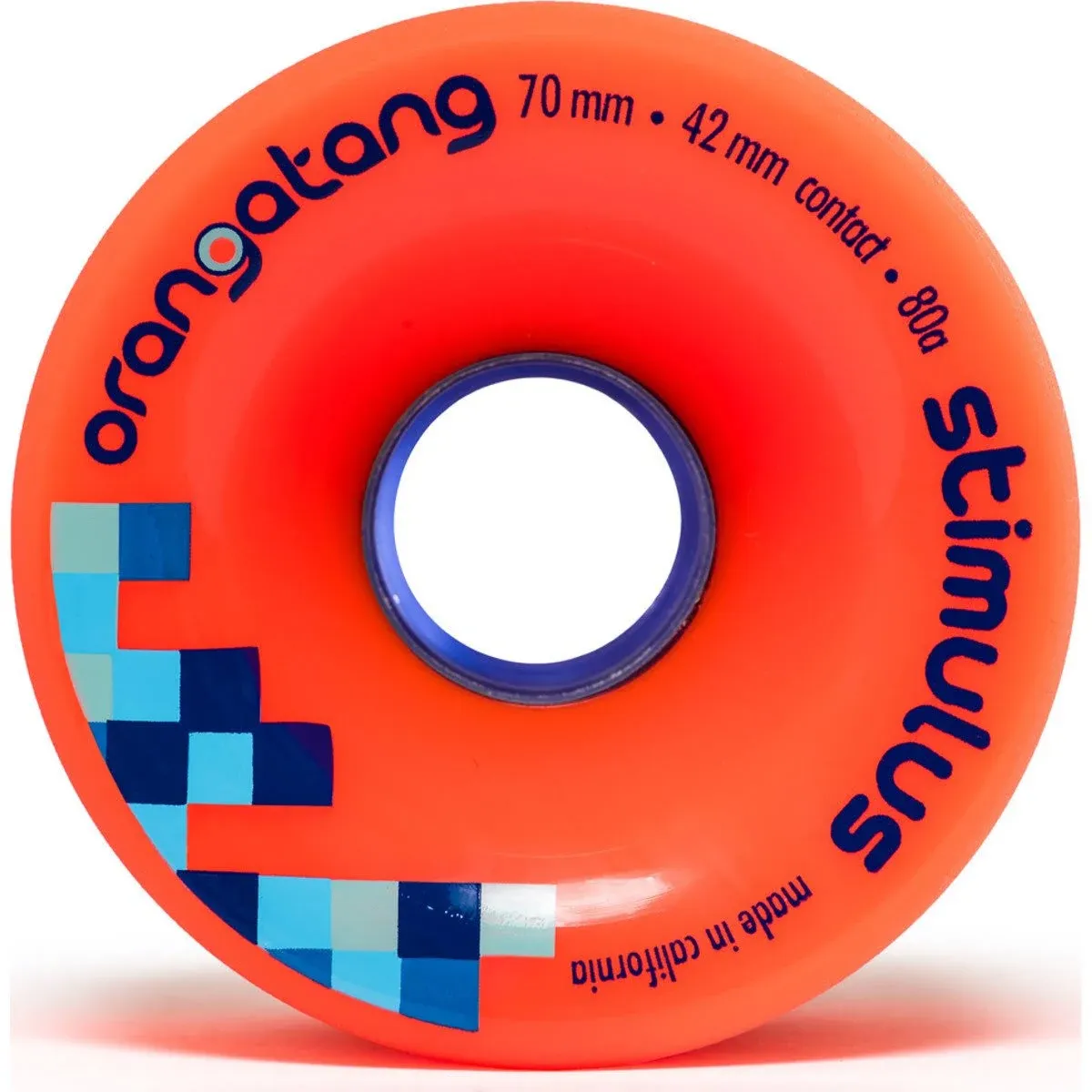 Orangatang Stimulus 70 mm Freeride Longboard Skateboard Wheels