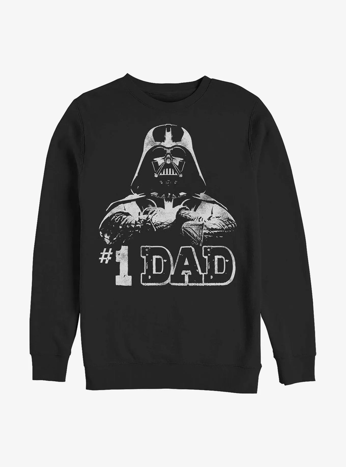 Star Wars Number One Dad Vader Crew Sweatshirt | Hot Topic