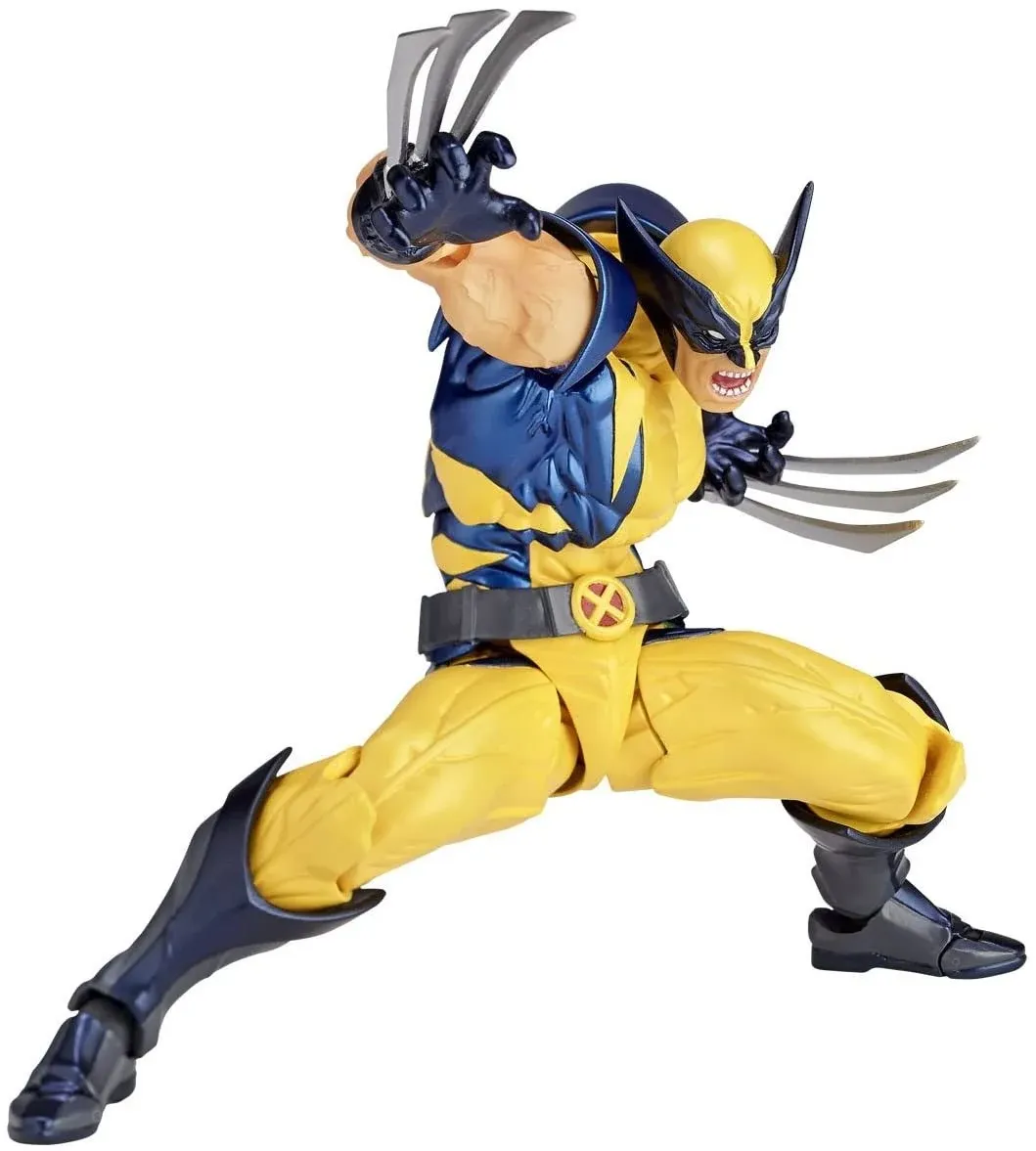 New Revoltech Amazing Yamaguchi No.005 X-Men Wolverine Action Figure Box Set