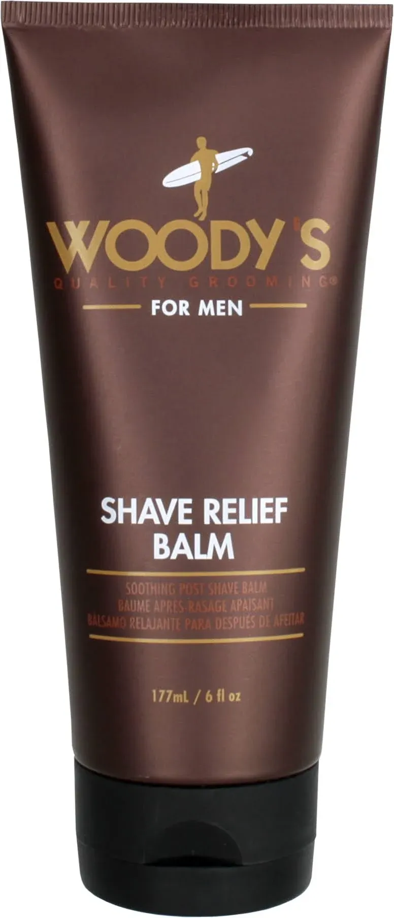 Woody&#039;s Shave Relief Balm Soothing Post Shave Balm 177mL / 6 fl oz Shaving