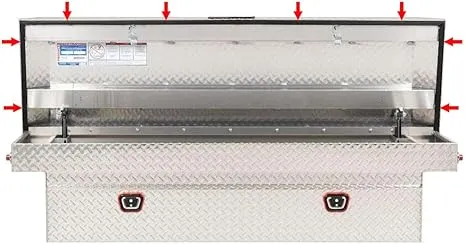 ESI - Toolbox Weather Seal/Gasket 22FT Length—Weatherstripping for Most Truck Toolboxes