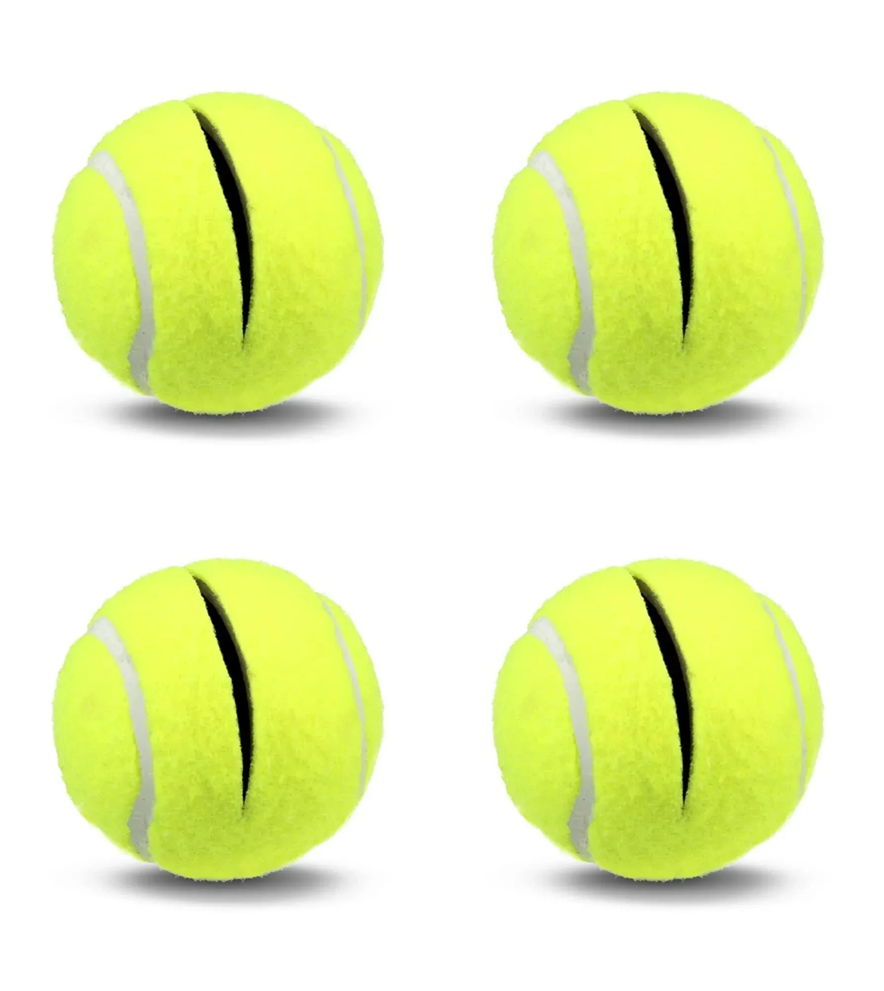 American Hospital Supply AHS Walker Tennis Ball | Pack of 4, Yellow