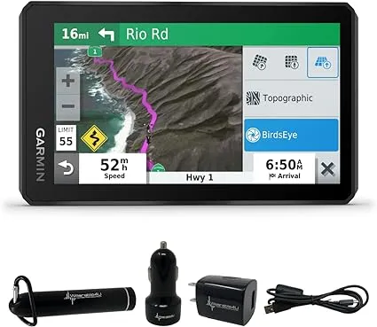 Garmin - Zumo 5.5" GPS with Built-In Bluetooth and Map Updates - Black