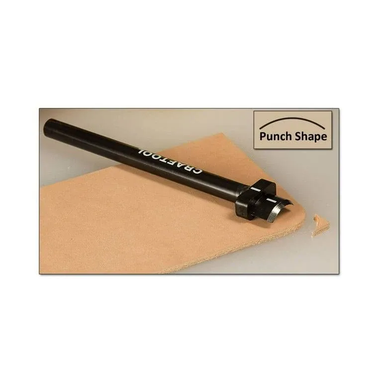 Tandy Leather Craftool Corner Round Punch