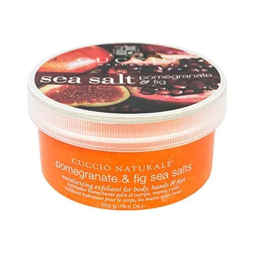 Cuccio Sea Salt Scrub Pomegranate & Fig 19.5 oz