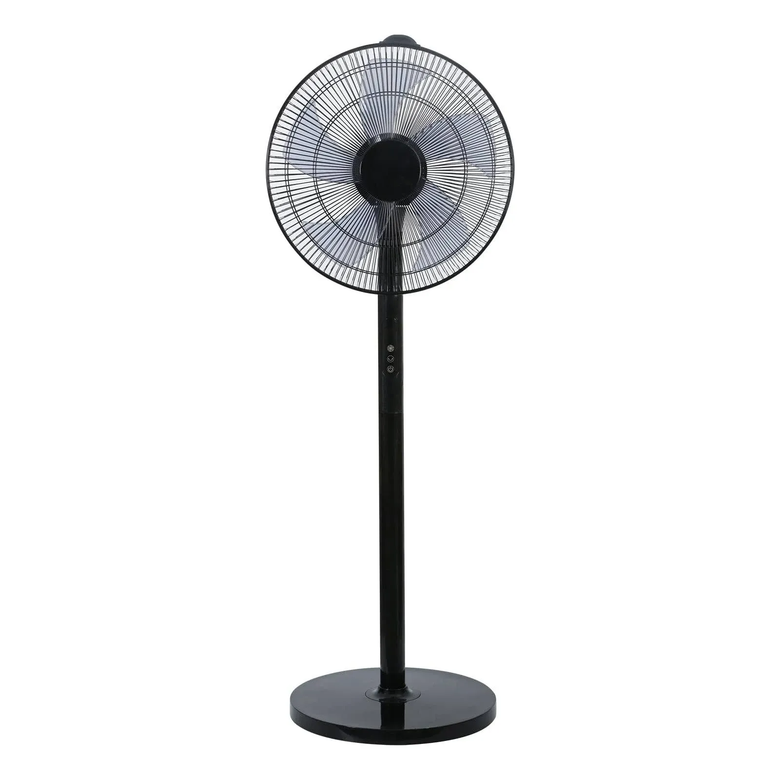 SimpleDeluxe 14.5&#034; Adjustable 12 Level Speed Pedestal Stand Fan w/Remote Control