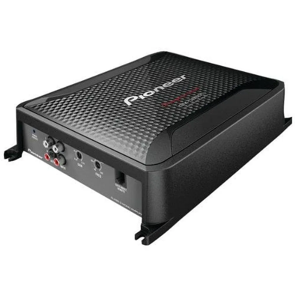 Pioneer Gm-d8601 Class D Mono Amplifier with Wired Bass Boost Remote