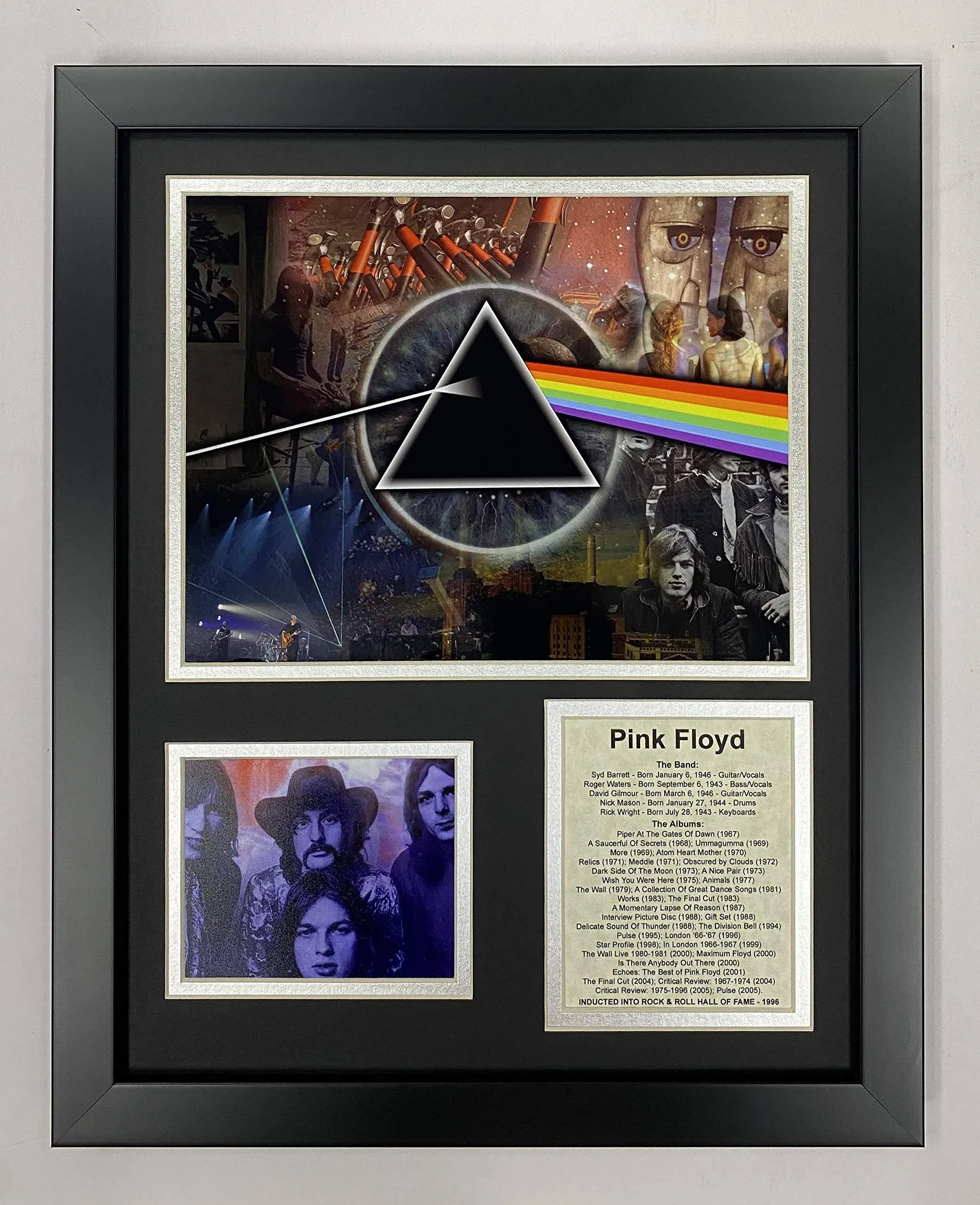 Legends Never Die Pink Floyd Mosaic- English Rock Band Collectible | Framed P...