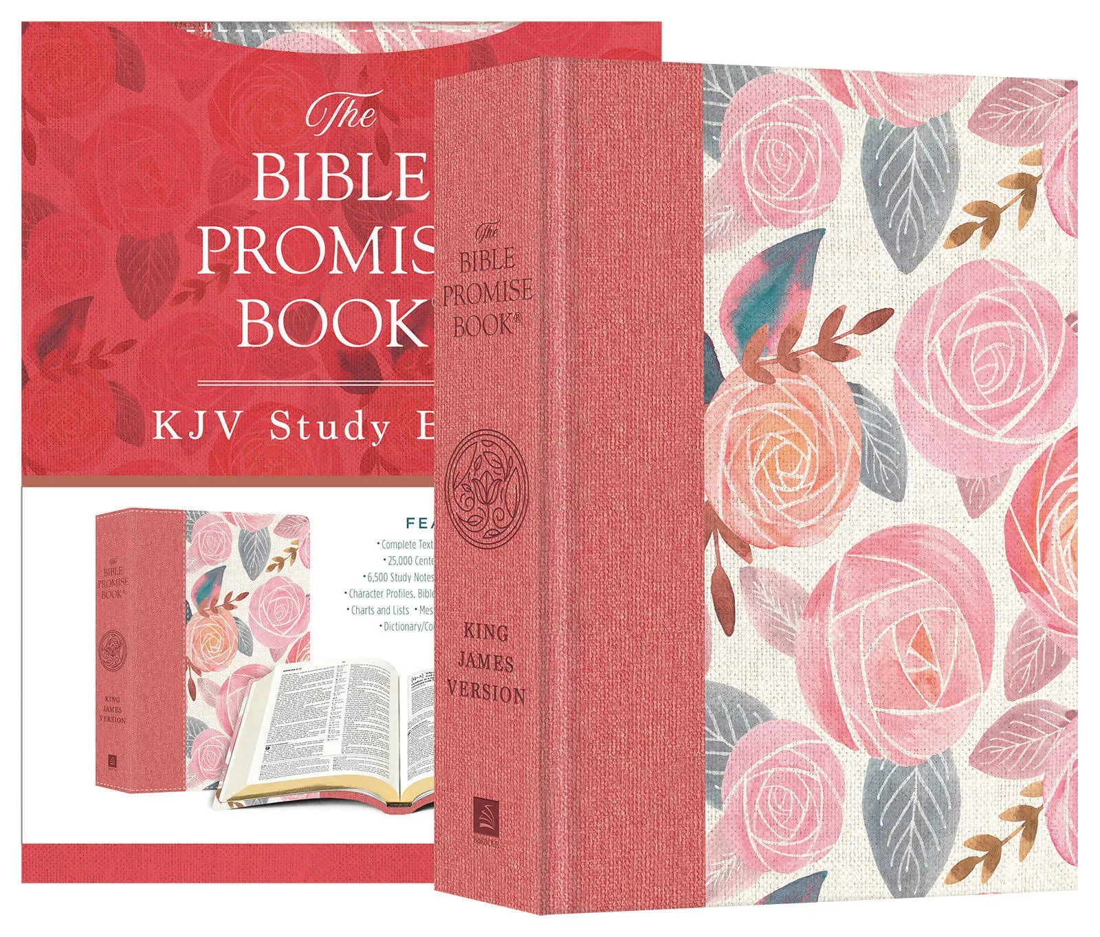 Bible Promise Book KJV Bible--Rose Garden