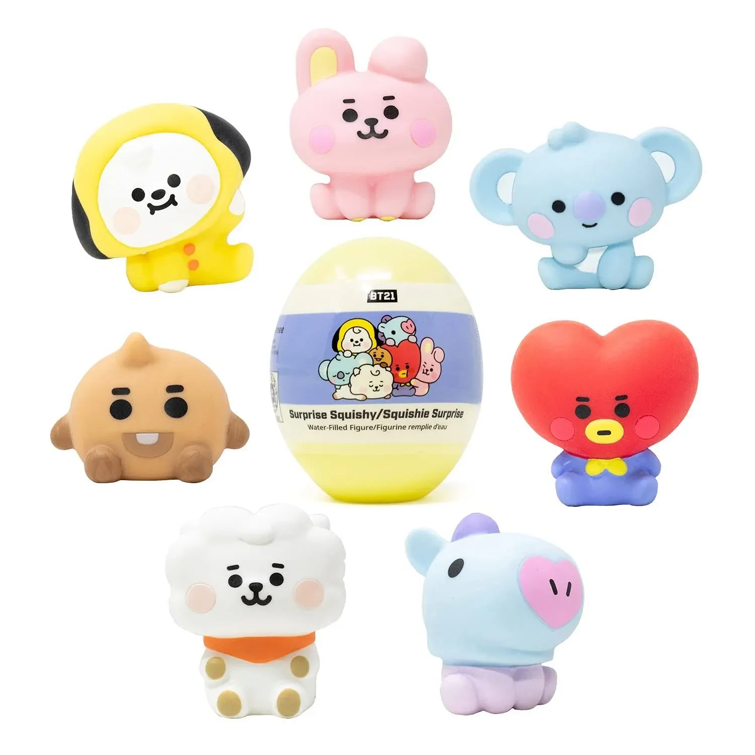 BT21 Squishy capsule toy