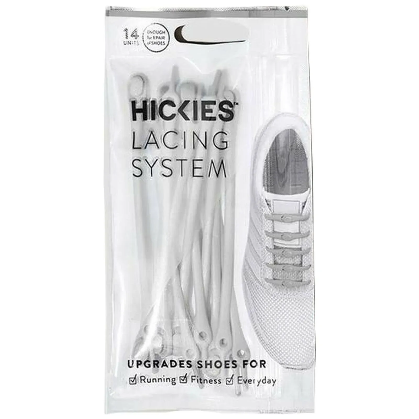 Hickies Tie-Free Laces - Grey