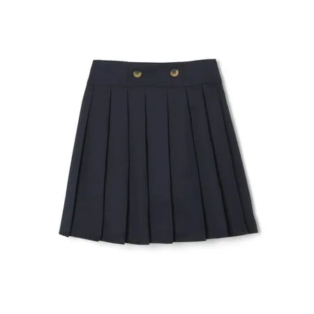 French Toast Girls School Uniform Adjustable Waist Front Button Pleated Scooter Skirt Sizes 4-20