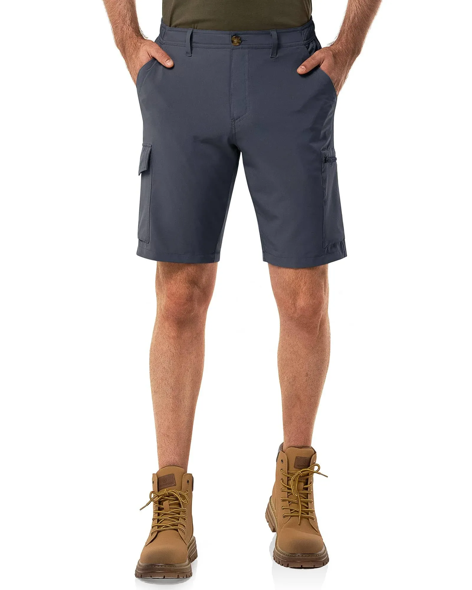 33,000ft Men&#039;s Hiking Shorts Quick Dry Lightweight Stretch Cargo Golf Shorts for