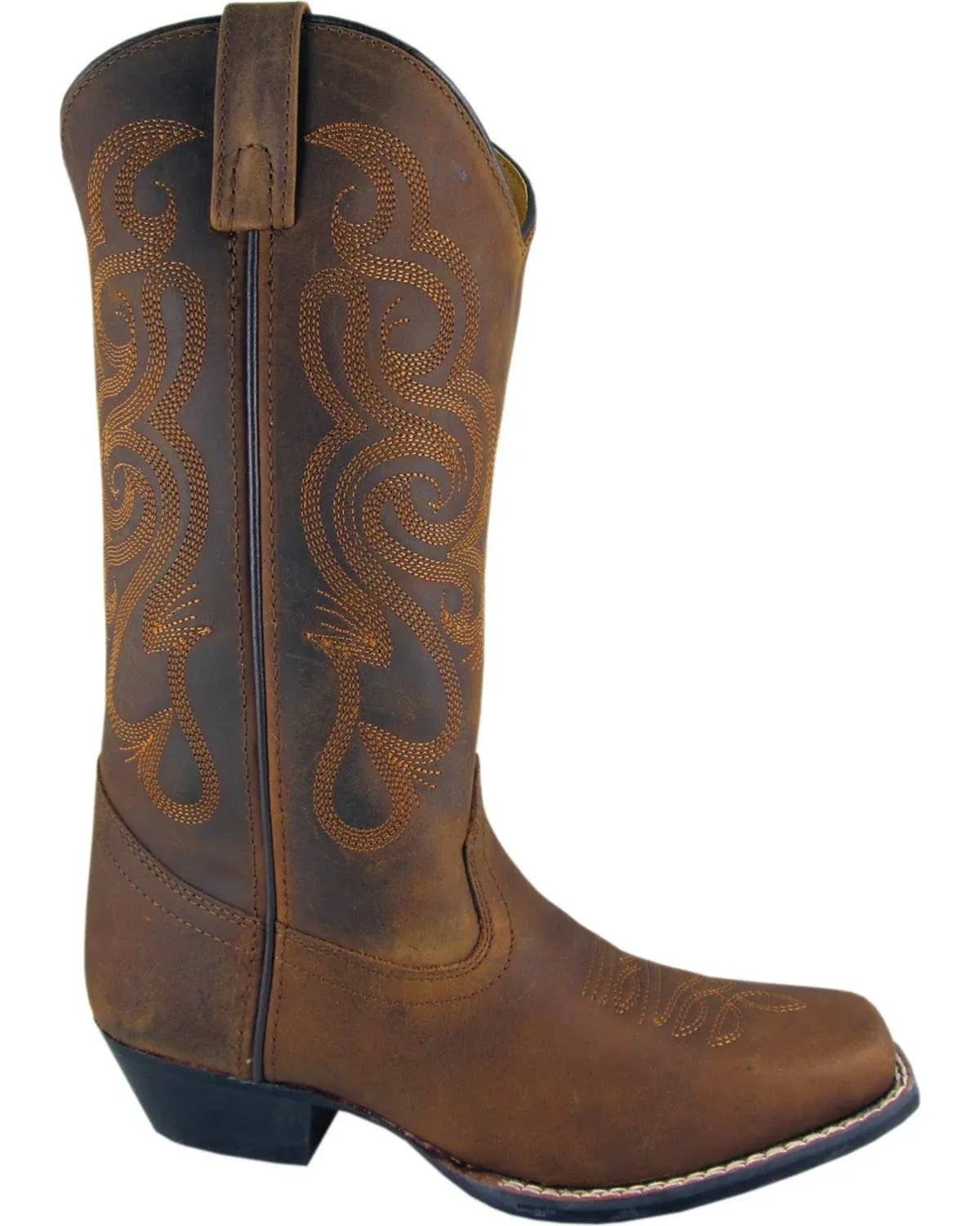 Smoky Mountain Western Boot Womens Lariat Brown Distress 6274