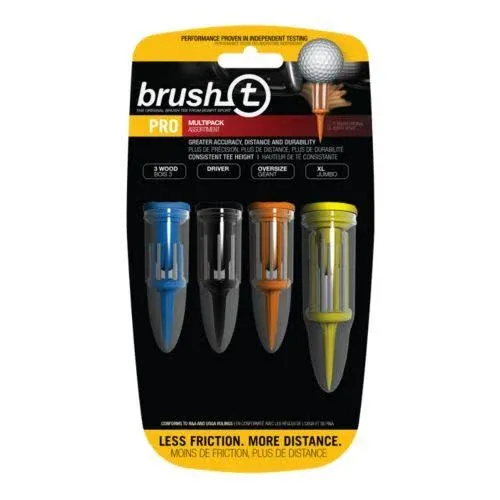 ProActive Sports DBT006 Brush-T 4 pack (Wood- Driver- Oversize- XLT)