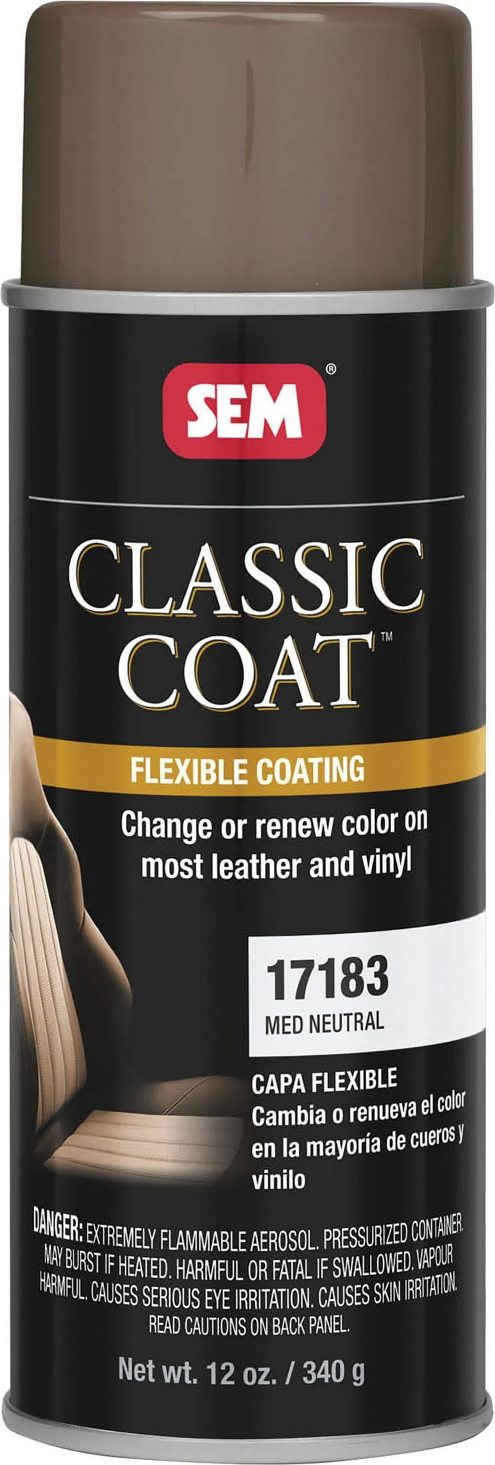 SEM Products 17183 Classic Coat Medium Neutral Aerosol