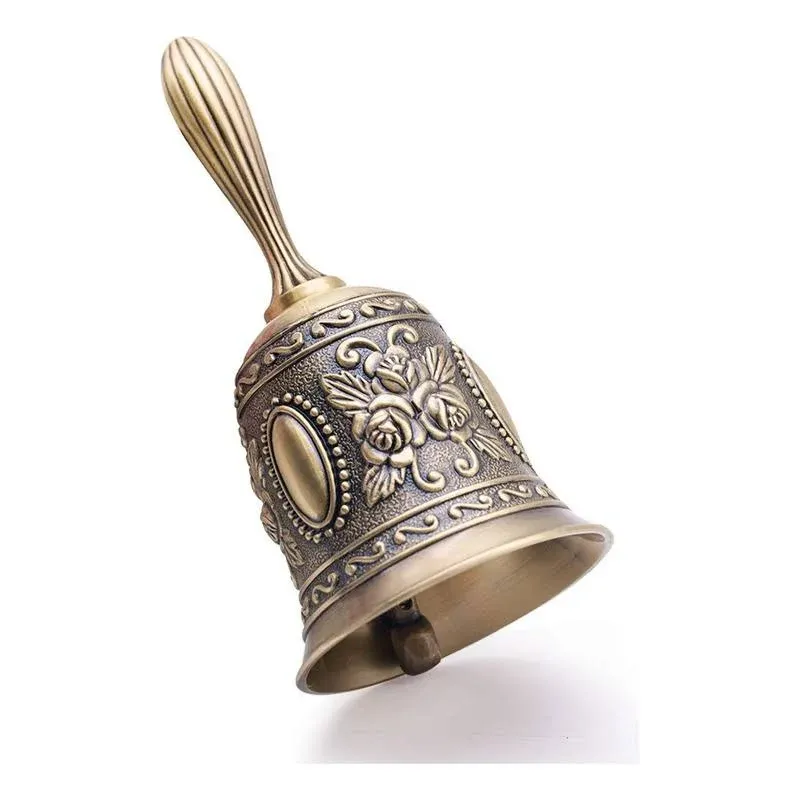 DomeStar Hand Bell Call Bell Brass Wedding Bells