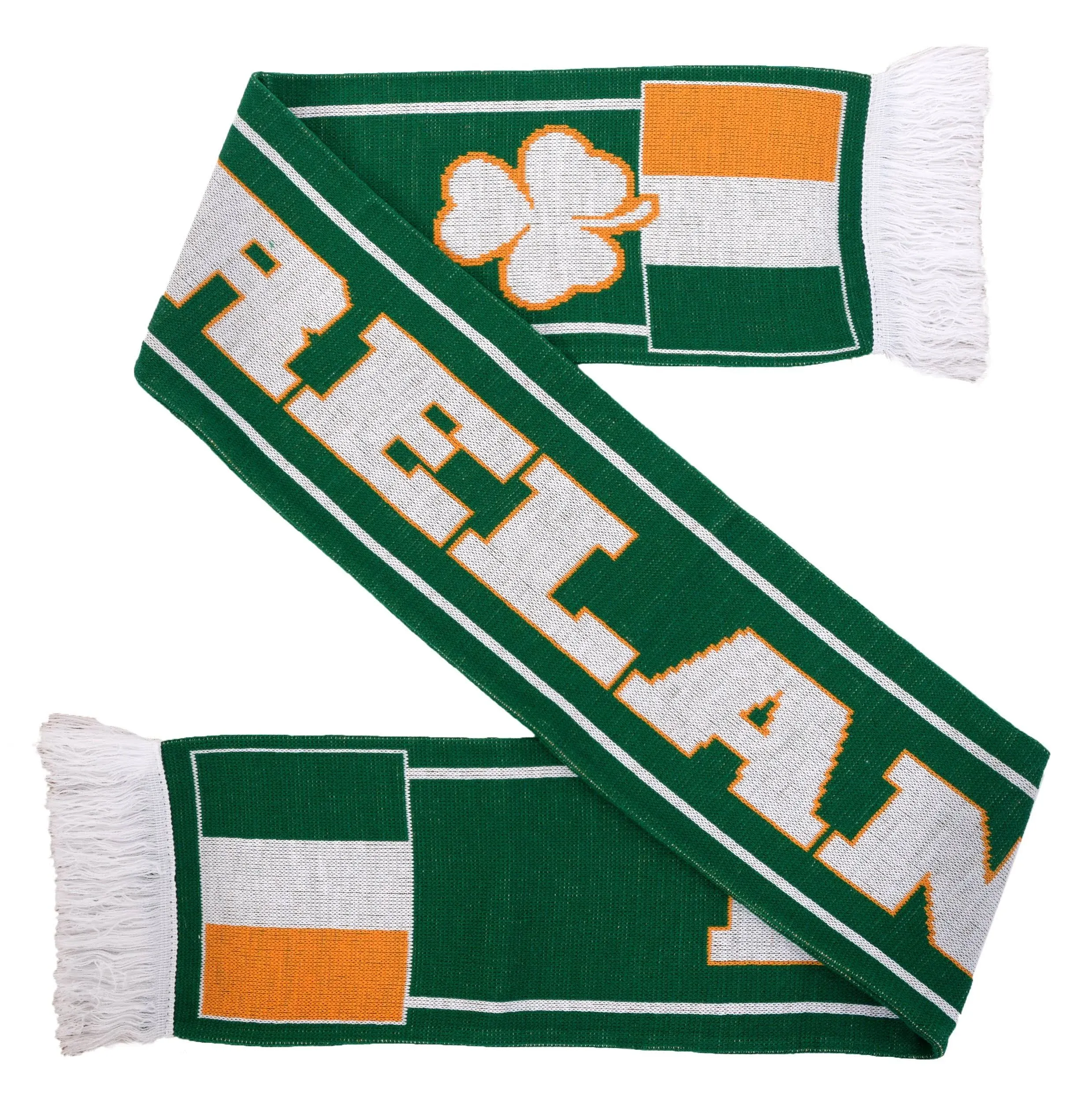 Ireland Soccer Rugby Knit Scarf (Classic)