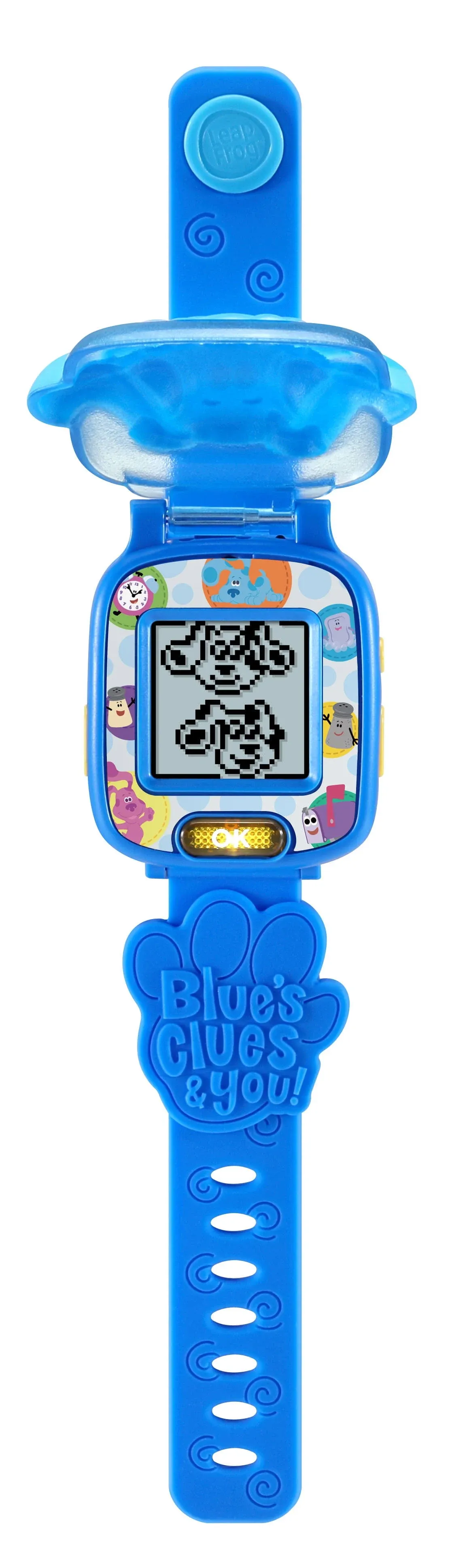 Nickelodeon Blues Clues &amp; You Blue Watch Learning Watch 4 Preschoolers LeapFrog