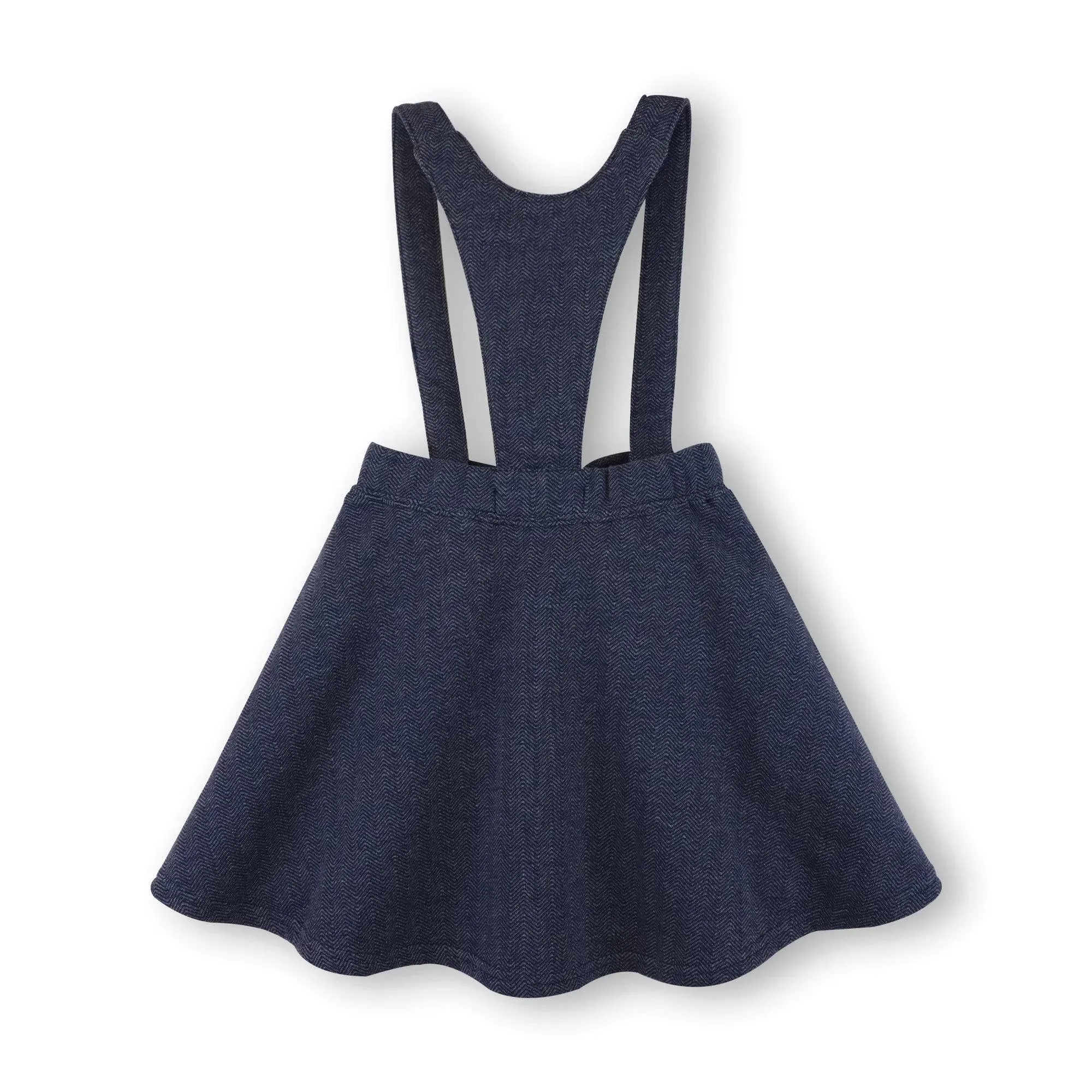 Hope & Henry Girls' Crossback Apron Skirtall