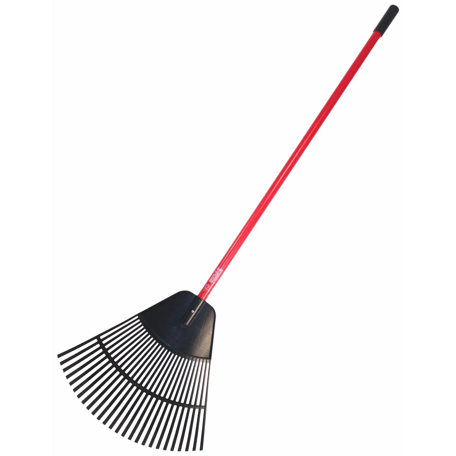 Leaf Rake,Poly,24",Fiberglass Handle