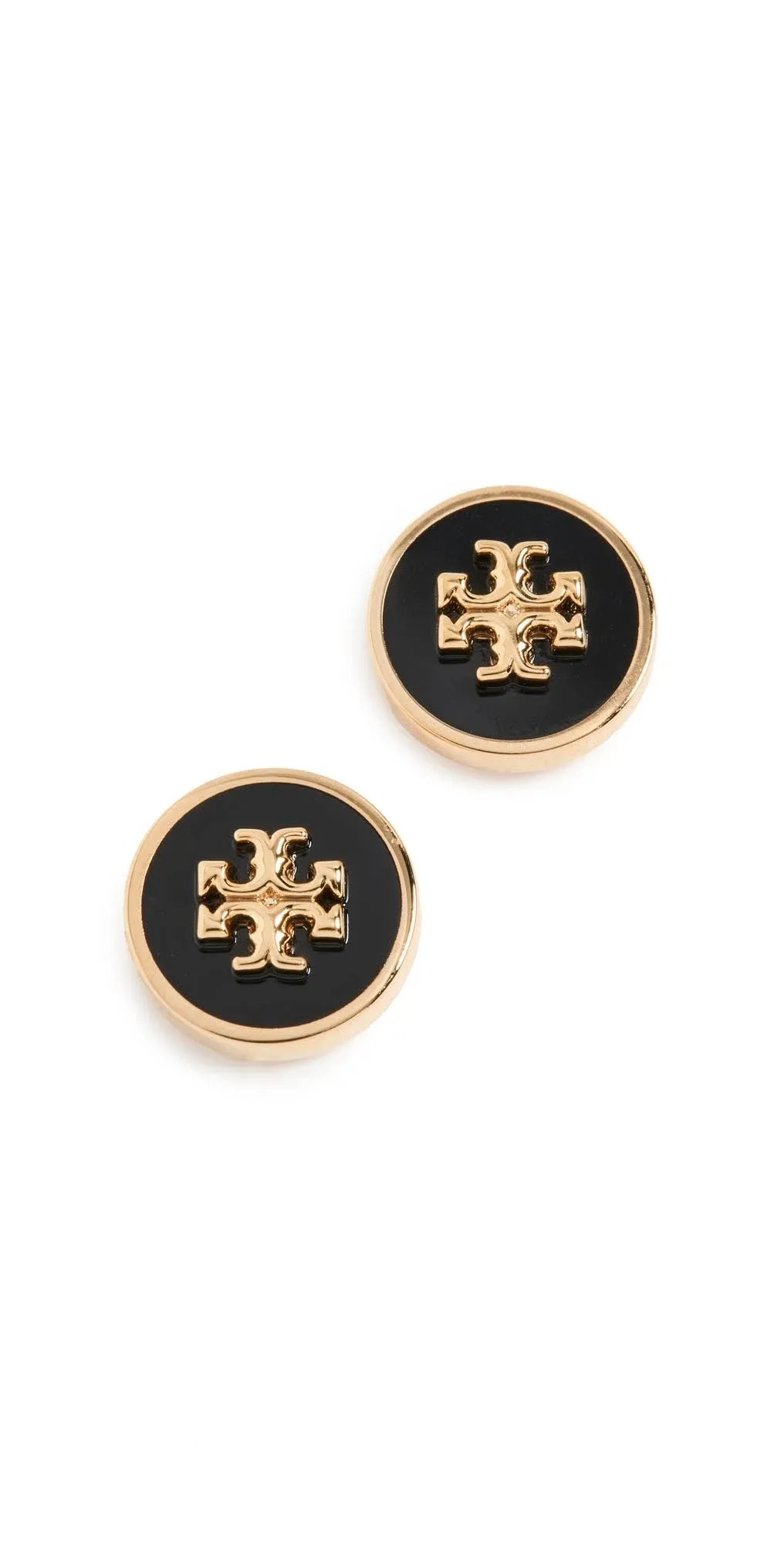 Tory Burch Women's Kira Enamel Circle Stud Earrings