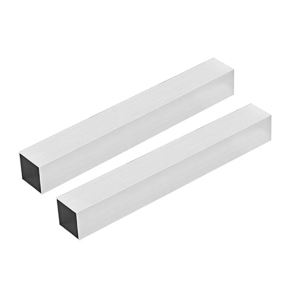 Uxcell 6063 Aluminum Square Tube Seamless Pipes Tubing | Harfington, 38 X 38 X 1 ...