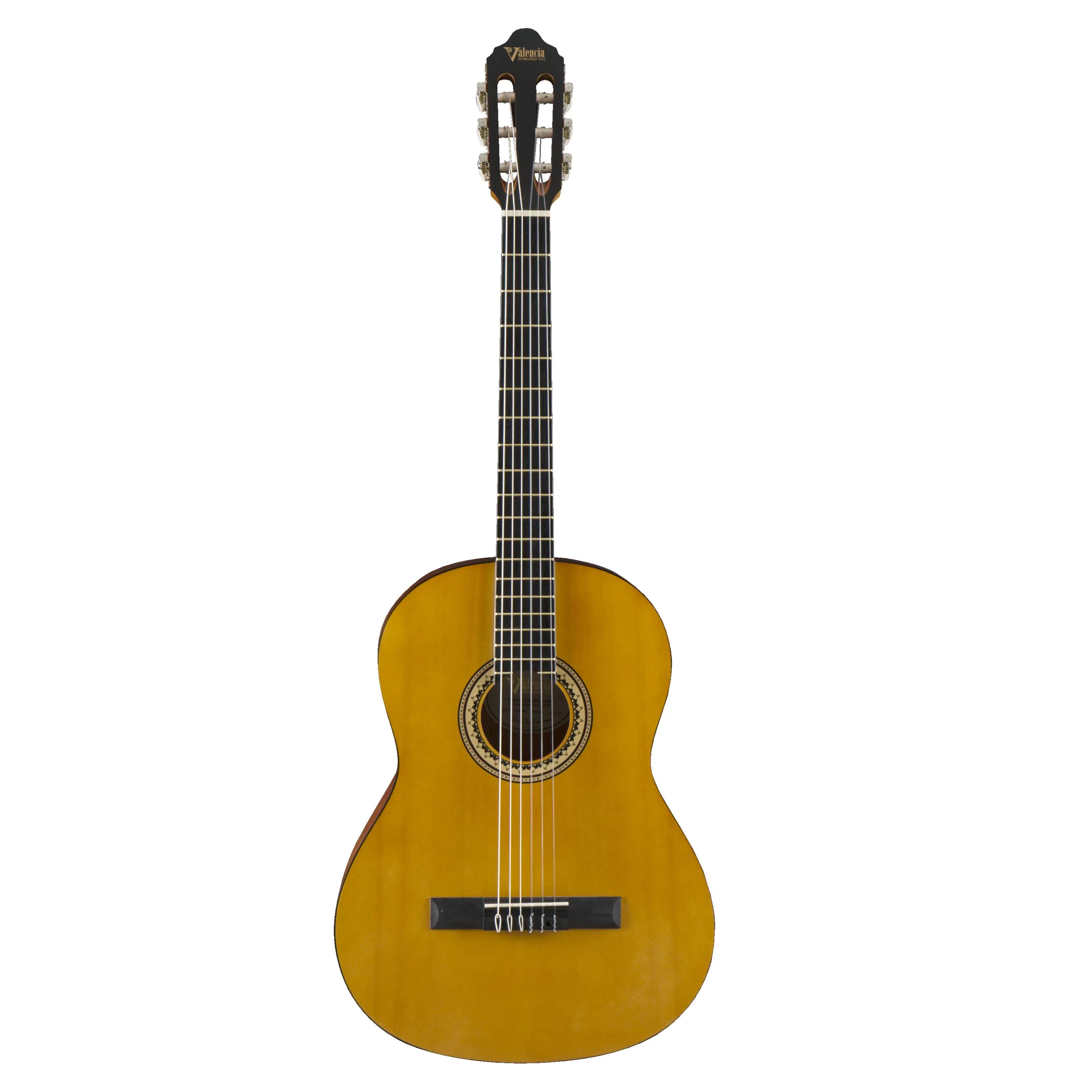 Valencia VC204H Hybrid Neck Classical Guitar Natural