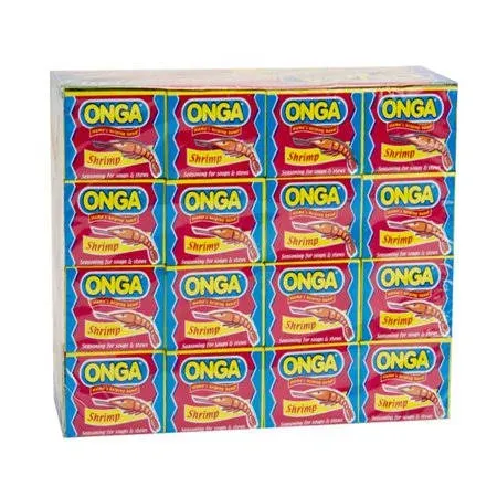 Onga Shrimp Crevette Halal Seasoning (Pack of 64 Cubes)