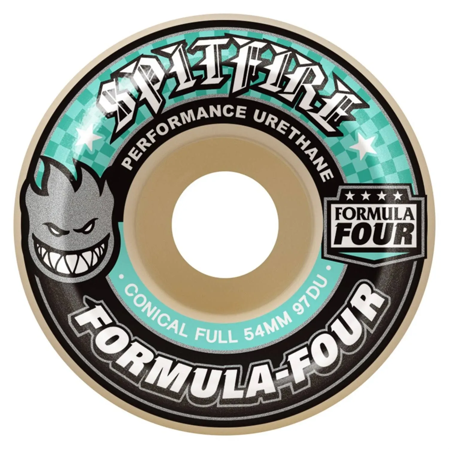 Spitfire 97A Conical Full Formula Four Wheels 54mm